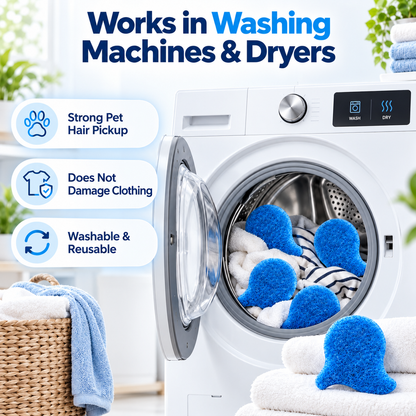 Laundry Pet Hair Removal Fish